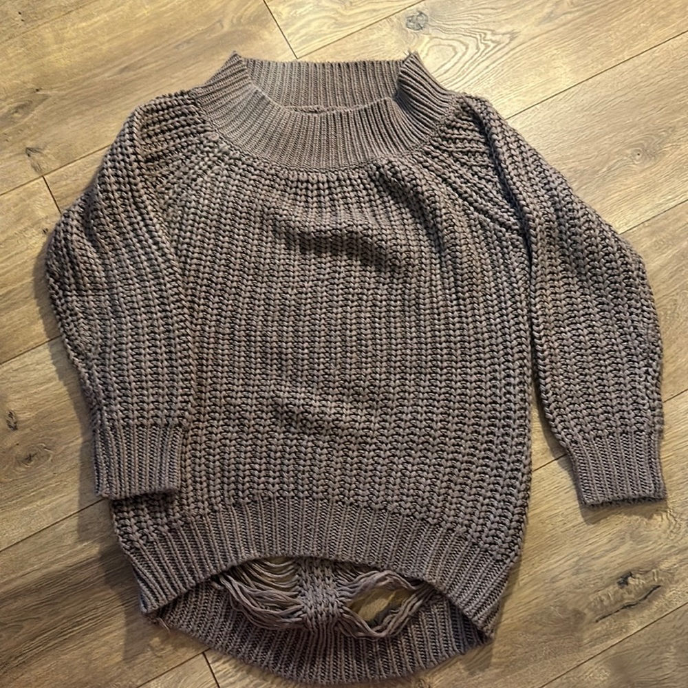 Mauve sweater from Windsor